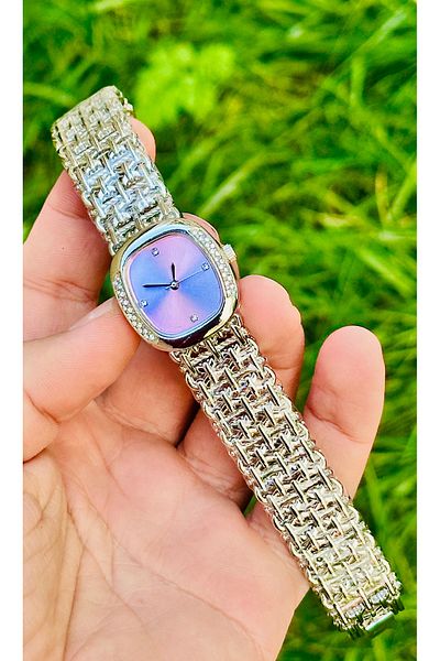 pullmarkt حبل الخوص - ساعة يد نسائية