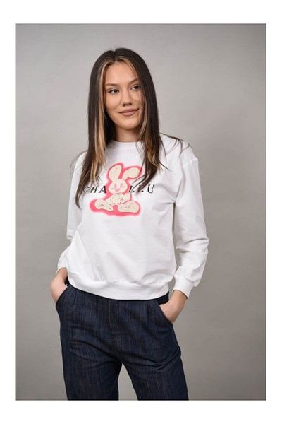 Cocco Rossa Sweatshirt - White
