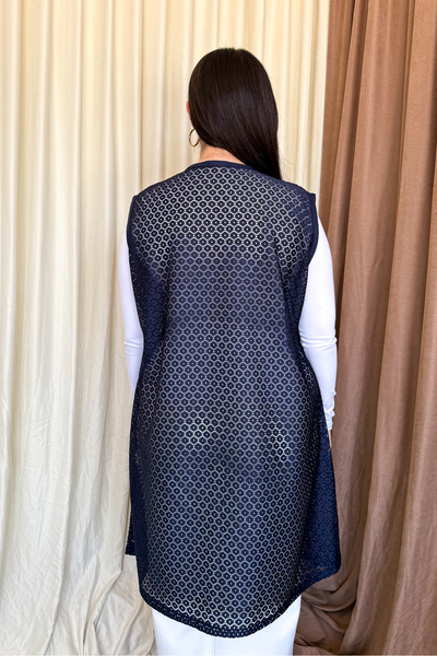 ModaPlaza Жіночий B.Beden мереживний довгий жилет 260