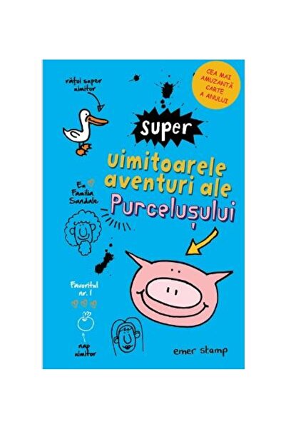 Editura Rao Books Super uimitoarele aventuri ale Purcelusului, Emer Stamp