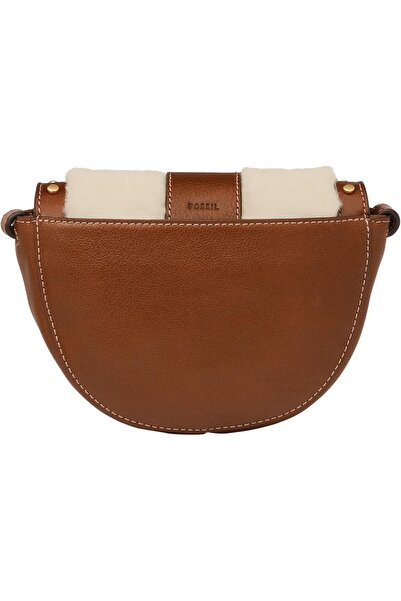 Fossil Women's Harwell Leather Small Flap Crossbody Purse Handbag for Women