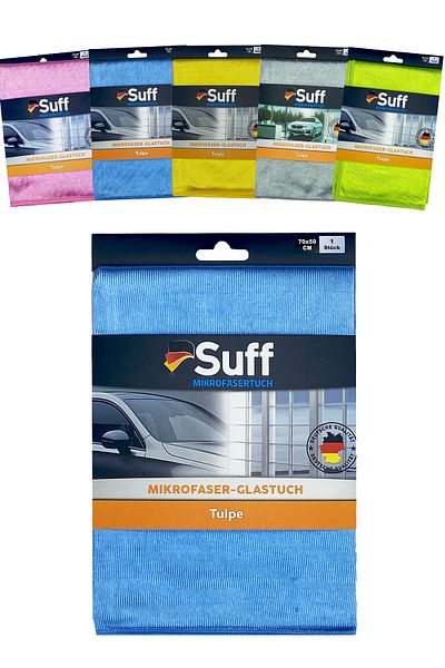 Suff Tulip Microfiber Cloth/ Glass-Mirror Cloth (70X50Cm)