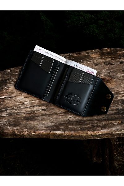 Kalkan deri All Handmade Genuine Leather Wallet - Elegant and Stylish Design