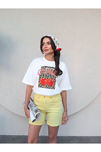 ESRAHELVACI Yellow Bermuda Shorts