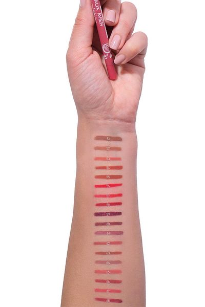 Alix Avien Waterproof Long Lasting Soft Lip Liner - Staying Power Lip Pencil 61 Deep Puce
