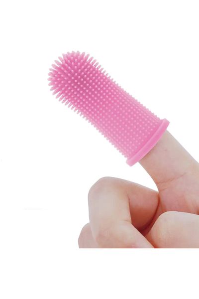 Beauty Box 1 bucăți super moale, fără miros, silicon pentru degete, periuță de dinți pentru animale de companie, curățarea dinților