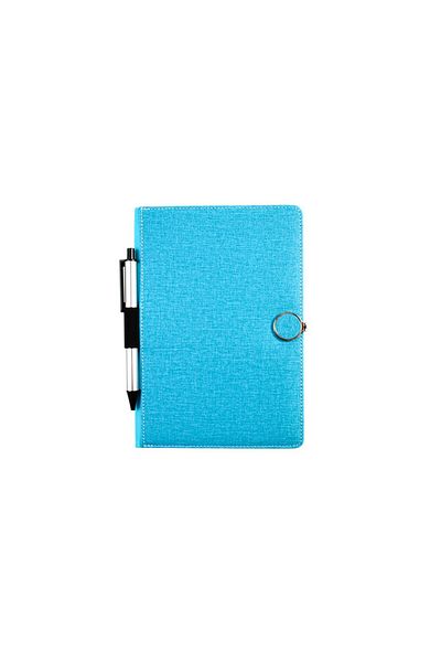 Arhi Design Undated A5 Diamond Line agenda with magnetic button - Bordeaux, 2 PCS/SET