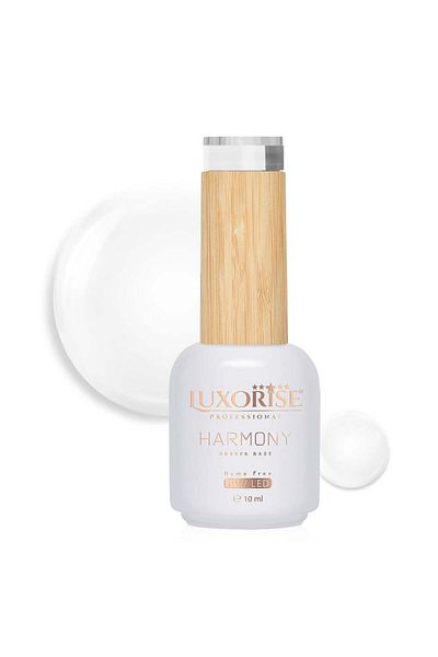 LUXORISE Bază de cauciuc Hema Free Harmony - Pure Crystal 10ml