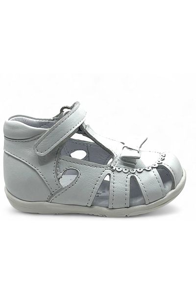 Perlina Leather Orthopedic Sole Baby Girl First Step Shoes