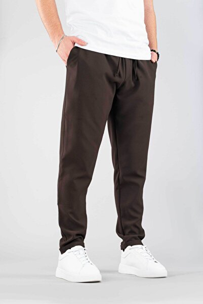bombe Men's Jogger Pants Elastic Waist Drawstring Cotton Casual Boyfriend Pan...