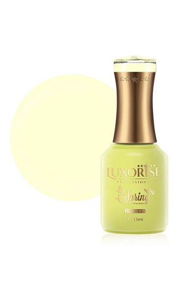 LUXORISE Oja semipermanentă Timid Sun din colecția Spring Collection, 15 ml