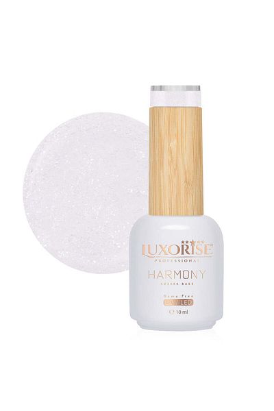 LUXORISE Bază de cauciuc Hema Free Harmony - Silver Bliss 10ml