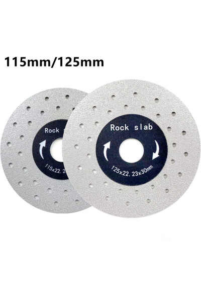 Choice قرصان لقطع الماس الجاف بقياس 5 بوصات و125 مم، مناسبان للبلاط الخزفي وا...