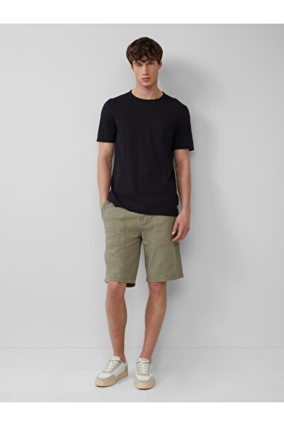 s.Oliver Men's Regular Fit T-shirt, chest pocket, Black, 2XL