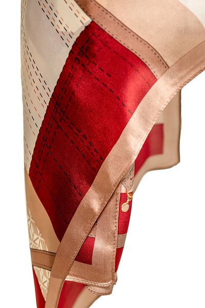CASHMERE AND SİLK MAWLANA (53X173) Pure Silk Shawl