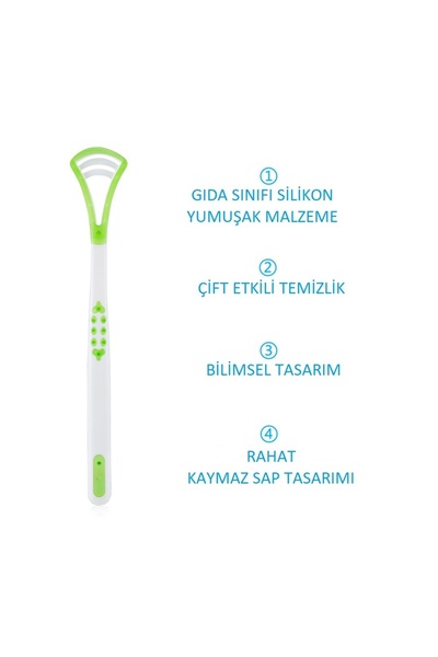Toocare Premium Kalite Dil Temizleme Çubuğu - 1 Adet - Ağız Kokusu Giderici Ç...
