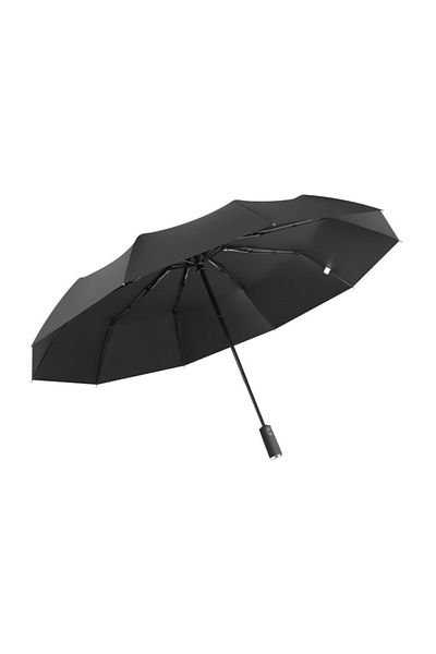 Viyogo Automatic telescopic umbrella, waterproof, UV protective, windproof, 104 cm, black