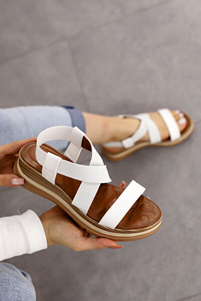 Mamito Ayakkabı Bln 510 Cross Rubber Detailed Sandals