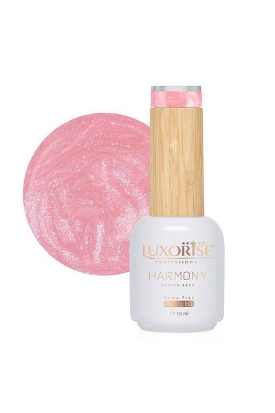 LUXORISE Bază de cauciuc Hema Free Harmony - Alune perlate 10ml