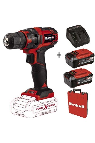 Einhell TC-CD 18/35 Li (2x5.2 Ah Plus Starter Kit) 18 v Akülü vidalama matkap Çantalı