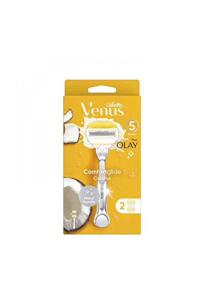 Gillette جيليت فينوس كومفورت جلايد كوكنت 1 مكينة 2 شفرة