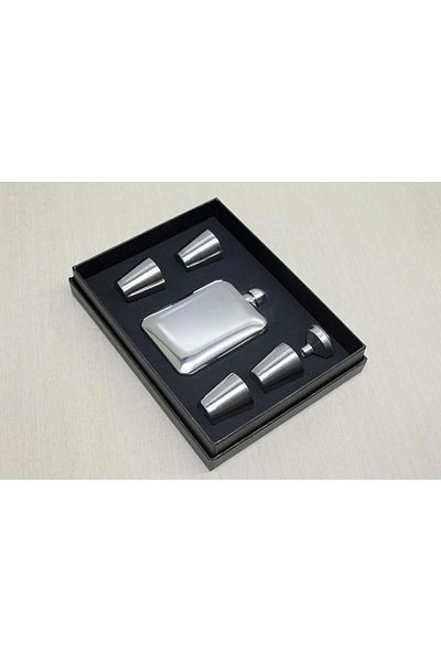samur parti parti aksesuar & kostüm 4 Shot Glass Flask Set