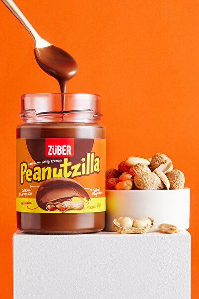 Züber Peanutzilla Kakaolu Fıstık Kreması Nutzilla Fındık Kreması