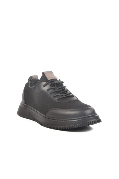 WALKWAY Lo02255-F412 m Black Men's Knitwear Casual Shoes