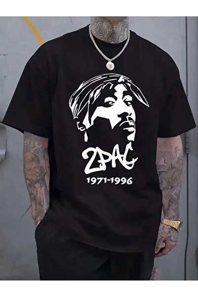 AEMİ Tricou oversize cu decolteu rotund cu imprimeu unisex