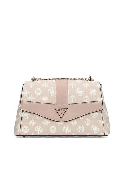 Guess Dámská béžová taška přes rameno s logem Dorys Dámská béžová crossbody taška Hwpg9521210-sdl