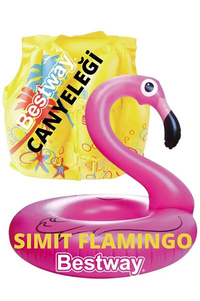 BESTWAY Life Jacket Kids&Flamingo Simit