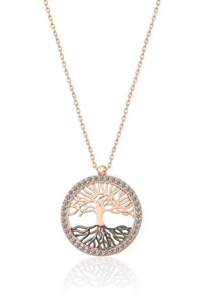 Şimal Silver 925 Ayar Gümüş Tuğba Ağacı Kolye