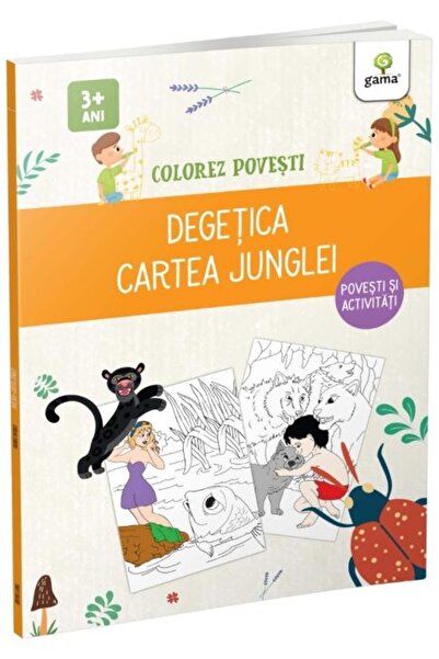 Editura Gama Colorez povesti: Degetica. Cartea Junglei