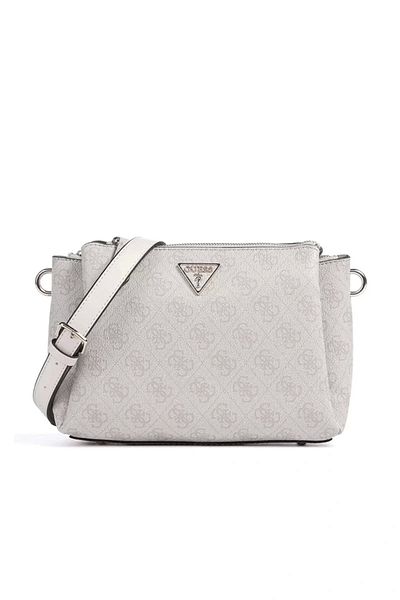 Guess Noelle Tri Compartment Xbody női krémszínű Crossbody táska Hwbd7879120-dvl