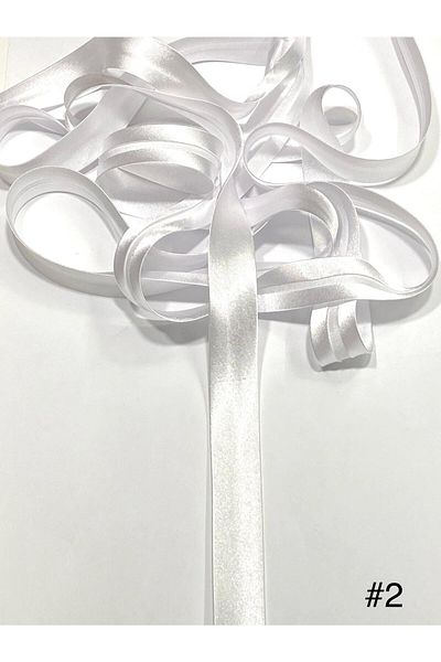 karantuhafiye Satin Bias 2 cm / Satin Bias Bias / 25 Meters
