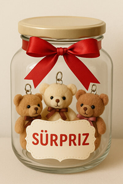 Genel Markalar Süpriz Anahtarlık kavanozu