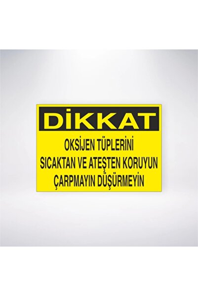 Reysa Tasarım تحذير: حماية أسطوانات الأكسجين من الحرارة والحرق، لا تضرب ولا ت...