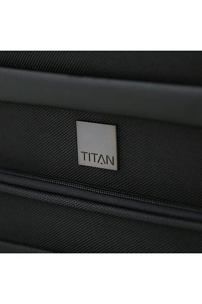 Titan حقيبة كمبيوتر بعجلات - أسود - 11052