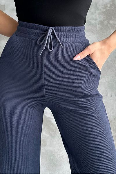 macharel jeans New Season Women's Seasonal Trousers - Wide Leg, Corduroy, Elastic Waist