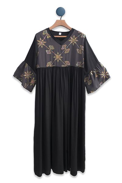 Lilo Co Nightbloom Embroidered Dress