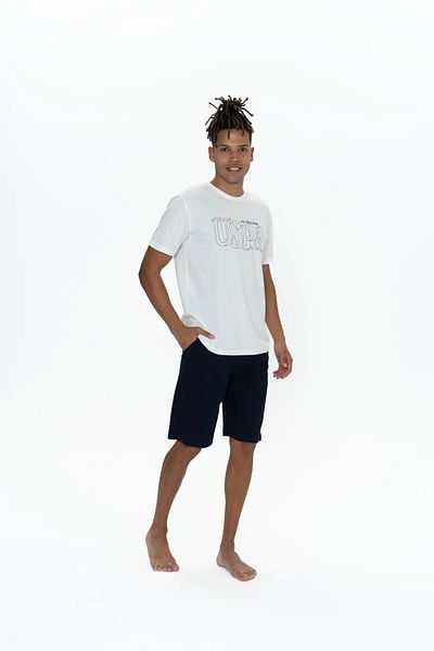 U.S. Polo Assn. U.S. Polo Assn. Men's 3-Piece 100% Cotton Pajama Set