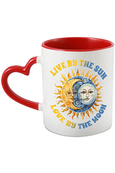 StoryGift Romania Cana Cu Mesajul "live By The Sun, Love By The Moon", Ilustr...