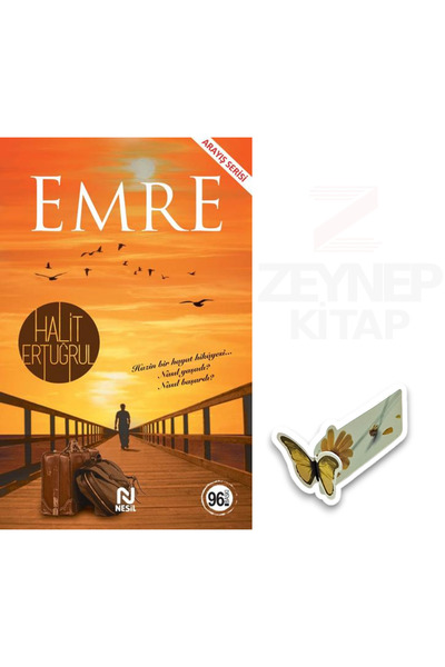 Nesil Yayınları Emre - Halit Ertuğrul(Özel Tasarım Kelebek Ayraç Hediye)