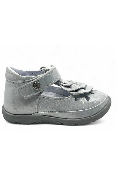 Perlina Leather Orthopedic Sole Baby Girl First Step Shoes