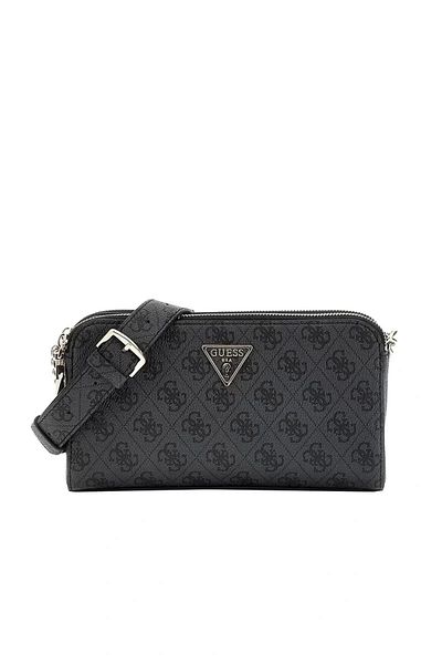 Guess Eco Erıca Status Cro Women's Anthracite Crossbody Bag Hwesg951012-Clo