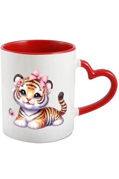 StoryGift Romania Cana Cu O Femela Tigru | Ilustratie | Micuta | Vesela | Fer...