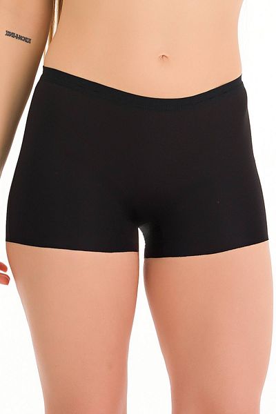 Newlilla 501 Basic Laser Cut Nahtlose Damen-Boxershorts, 3er-Pack