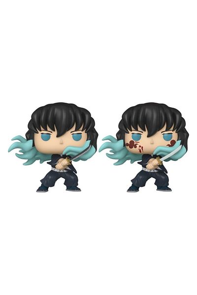 Funko Demon Slayer: Kimetsu No Yaiba Pop! Animation Vinyl Figure Muichiro (ATTACK) W/ch 9 Cm