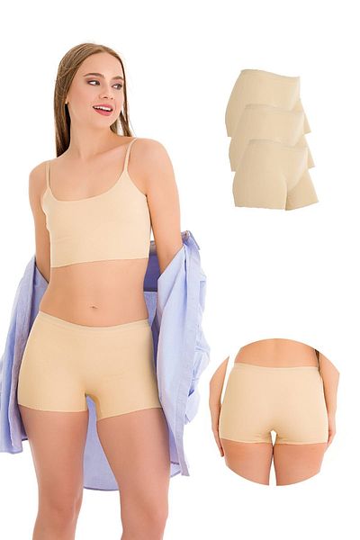 Newlilla 501 Laser Cut 3-teilige Damen-Boxershorts