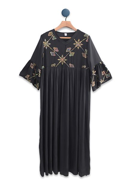 Lilo Co Sundrape Embroidered Dress